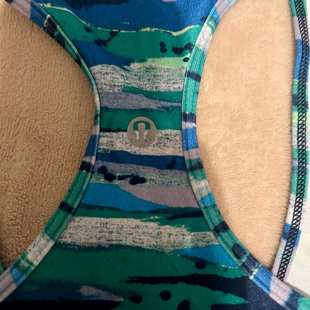 Lululemon Multi-Color Racerback Tank Top - Picture 5 of 5